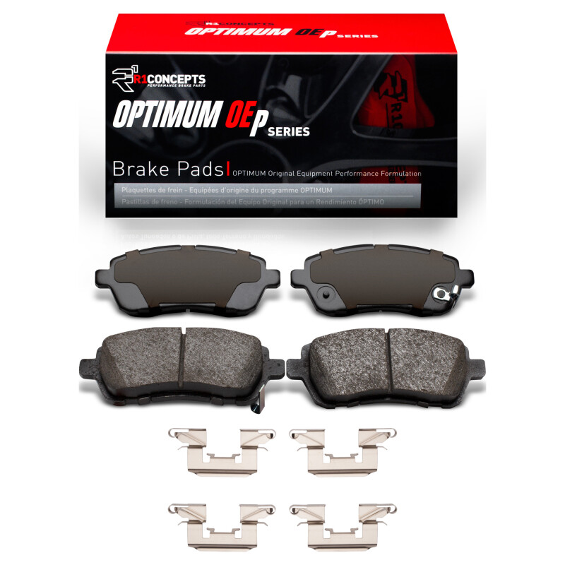 Mazda 2 Brake Pads - Front - R1 Concepts - Optimum OE - `11-`17